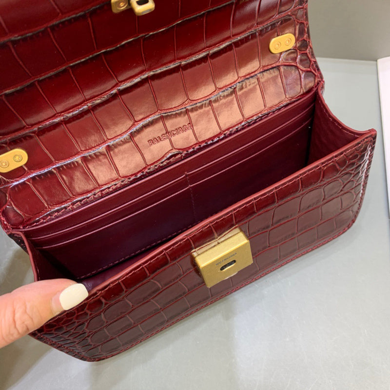 Chic Premium PU Leather Handbag - Everyday Elegance | Women's Everyday Carry Handbag #413 - alternate angle view (image 8) of designer-inspired handbag