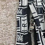 Close-up of Amiri t-shirt craftsmanship