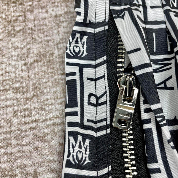 Close-up of Amiri t-shirt craftsmanship