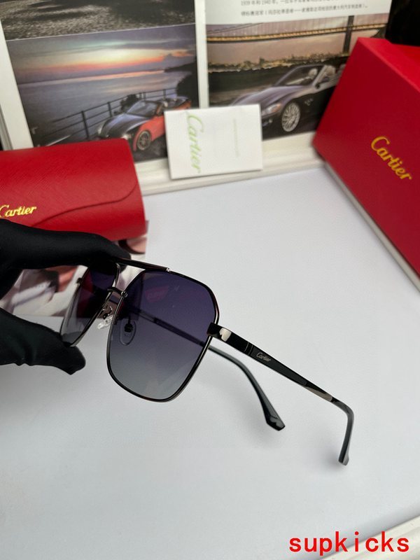 Front view of Cartier unisex sunglasses