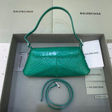 Sophisticated Faux Leather Handbag - Signature Hardware Accents | Women's Designer-Inspired Purse #440 - close-up detail shot (image 3) of designer-inspired handbag