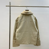 Side profile of Louis Vuitton luxury clothing with monogram-inspired silhouette