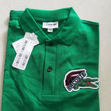 Back view of Lacoste luxury clothing with tailored silhouette