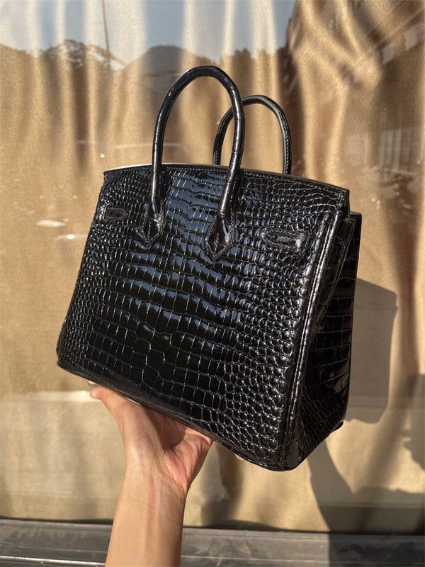 Tailored bag shown from front angle
