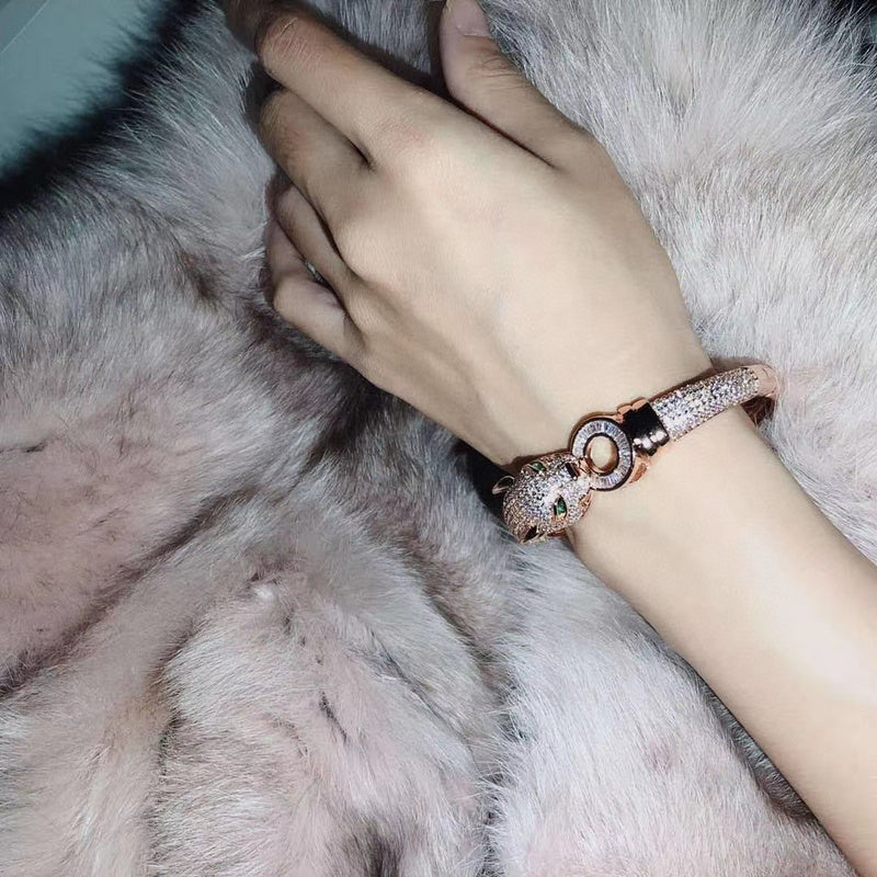 Angled view of Cartier unisex jewelry piece