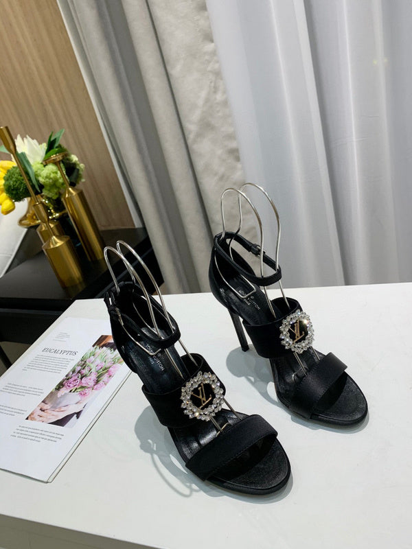 Louis Vuitton luxury shoes detail shot