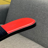 Hermes shoes Style 010 - logo and branding close-up