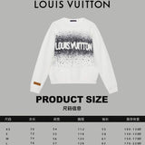 Side profile of Louis Vuitton luxury clothing with relaxed-fit cut