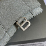 Back view of polished statement women's handbag – women's premium purse