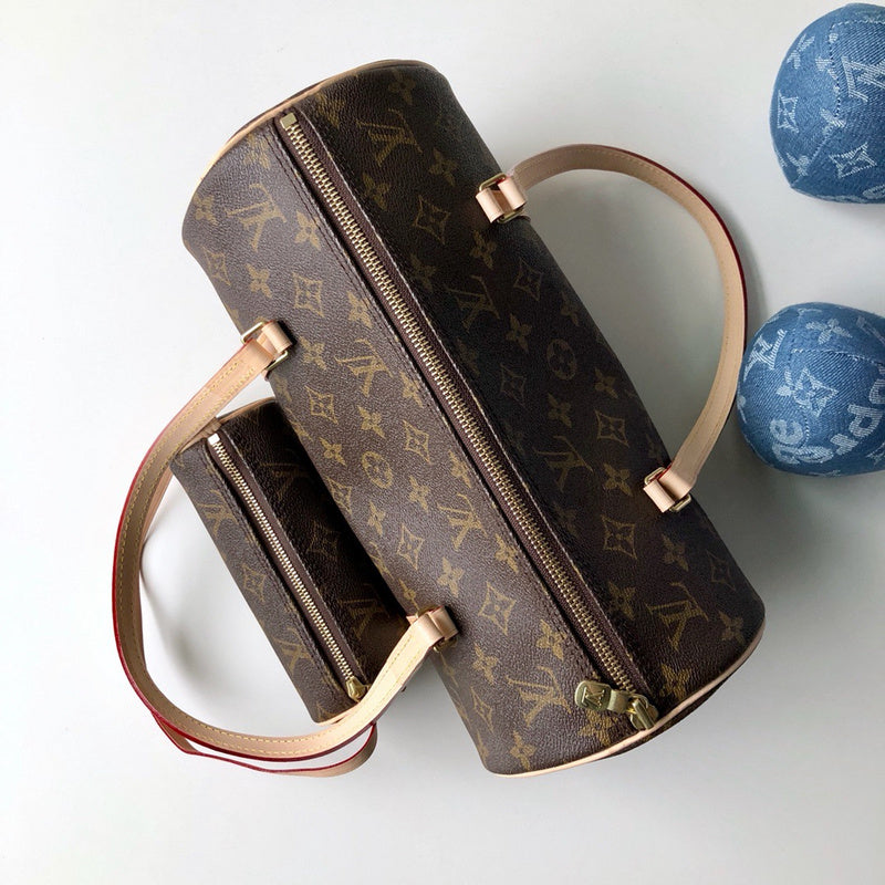 Top view of refined premium women's handbag – women's luxury accessory