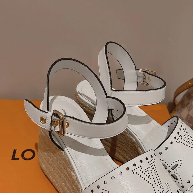Louis Vuitton Nude Chelsea Boots - Front View