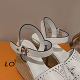 Louis Vuitton Nude Chelsea Boots - Front View
