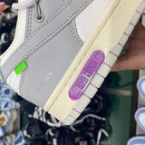 Nike bold contrast luxury sneakers view 7 signature lace-up style