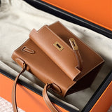 Sculpted handbag styled for everyday wear