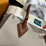  statement top-handle bag detail view showing craftsmanship 14