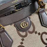 Back view of refined everyday-luxe women's handbag – women's luxury handbag