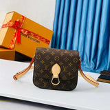 Front view of refined everyday-luxe women's handbag – women's luxury handbag