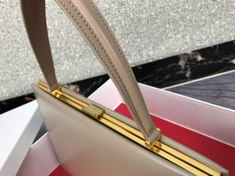 Back view of refined modern women's handbag – women's designer-style accessory