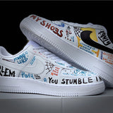 Nike Men's & Women's Designer Street Sneakers — Style 014 back view