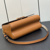  polished satchel detail view showing craftsmanship 8