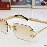 Full view of Cartier unisex sunglasses