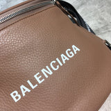 Polished Vegan Leather Handbag - Smooth Faux-Leather Exterior | Women's Premium Handbag #745 - styled full view (image 7) of designer-inspired handbag