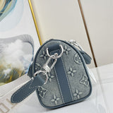  minimalist top-handle bag styled with outfit