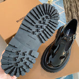 Elegant Faux Leather Shoes - Statement Everyday Style | Women's Premium Footwear #1537 - interior view (image 18) of designer-inspired shoes