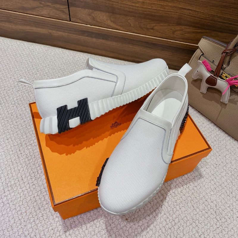 Hermes shoes Style 249 - styled lifestyle view