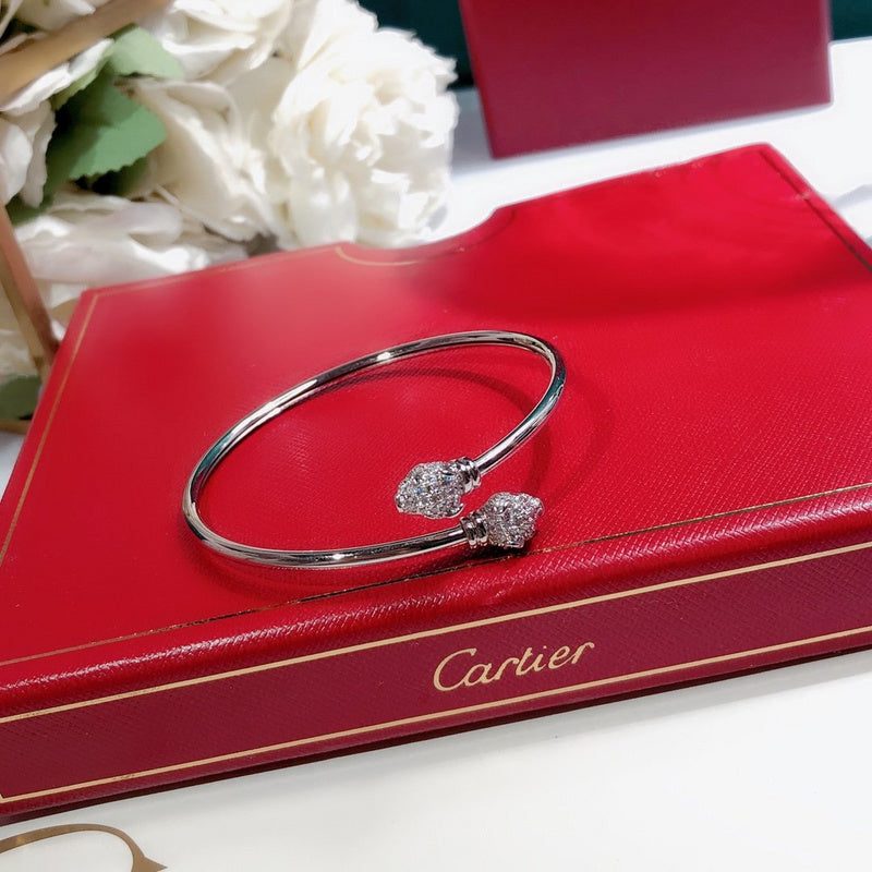 Side view of Cartier unisex jewelry piece