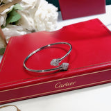 Side view of Cartier unisex jewelry piece