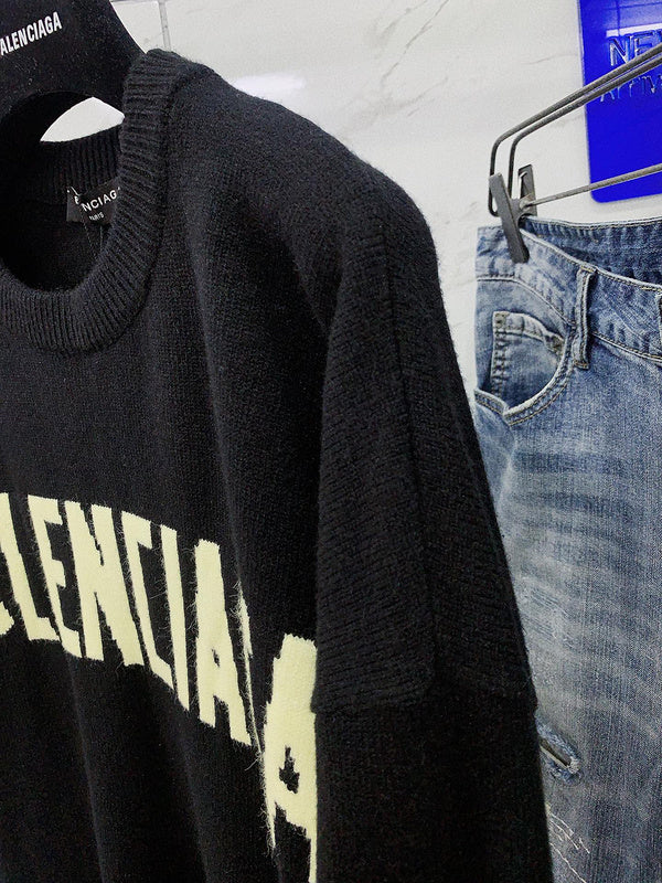 Balenciaga clothing close-up — premium authentic designer style