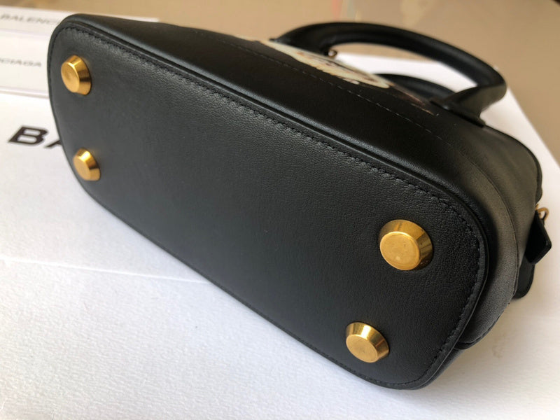 Sophisticated Faux Leather Handbag - Premium Craftsmanship Detailing | Women's Fashion Handbag #879 - interior view (image 6) of designer-inspired handbag