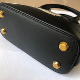 Sophisticated Faux Leather Handbag - Premium Craftsmanship Detailing | Women's Fashion Handbag #879 - interior view (image 6) of designer-inspired handbag
