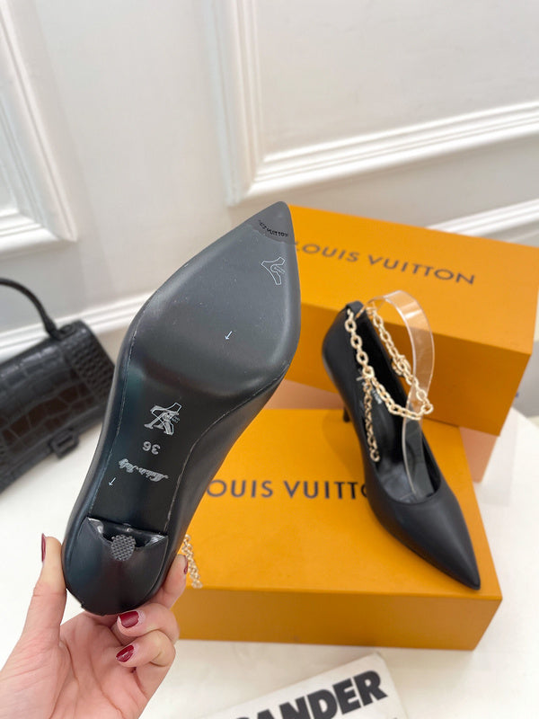 Louis Vuitton Chocolate Brown Chunky Platform Sneakers - Studio Shot