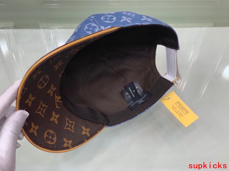 Side view of Louis Vuitton unisex cap