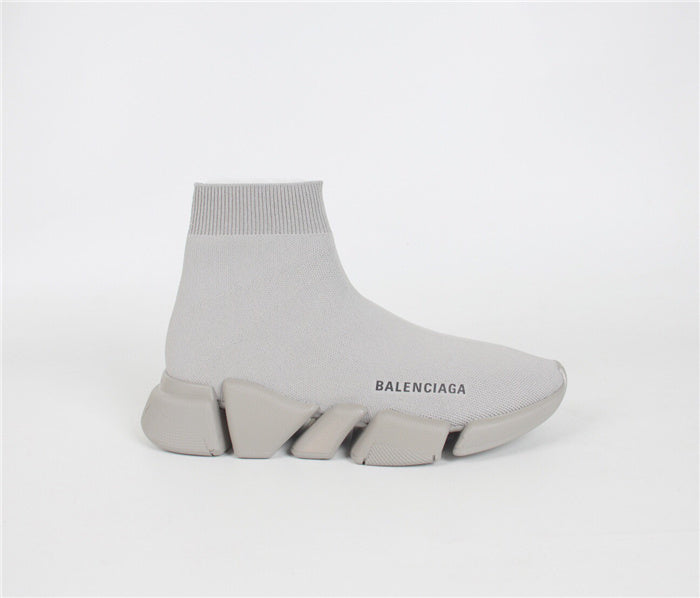 Balenciaga Red Chunky Platform Sneakers - Detail Shot of Craftsmanship