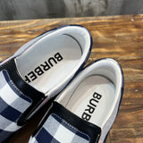 Burberry Red High-Top Sneakers - Detail Shot of Craftsmanship