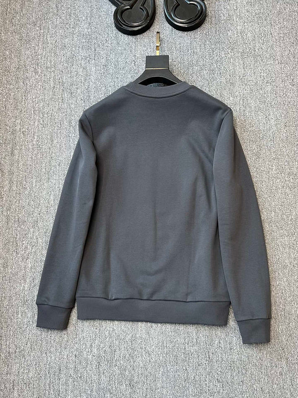 Side profile of Louis Vuitton luxury clothing with tailored silhouette