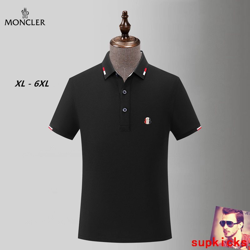 Front view of Moncler luxury clothing with relaxed-fit cut
