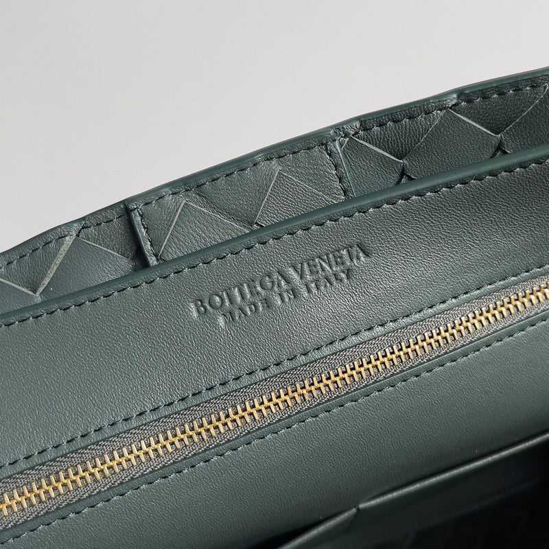 Sleek Faux Leather Handbag - Modern Structured Build | Women's Everyday Carry Handbag #1595 - interior view (image 6) of designer-inspired handbag