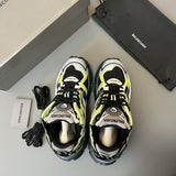 Balenciaga Grey Bow-Detail Flats - Lifestyle Styling Shot