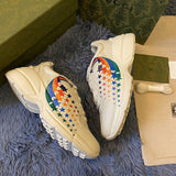Gucci classic monochrome luxury sneakers view 8 cushioned comfort fit