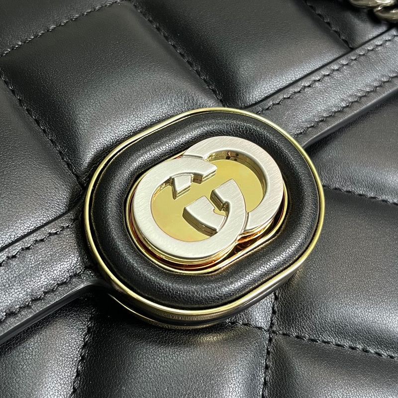 Front view of statement refined women's handbag – women's statement bag