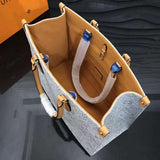 Top view of refined polished women's handbag – women's everyday handbag