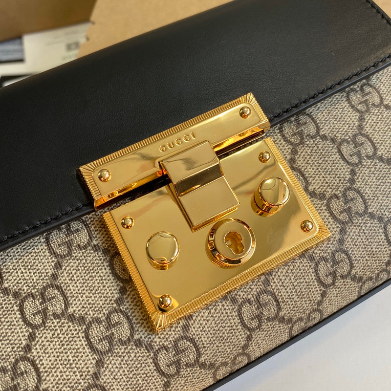 Back view of chic structured women's handbag – women's luxury accessory
