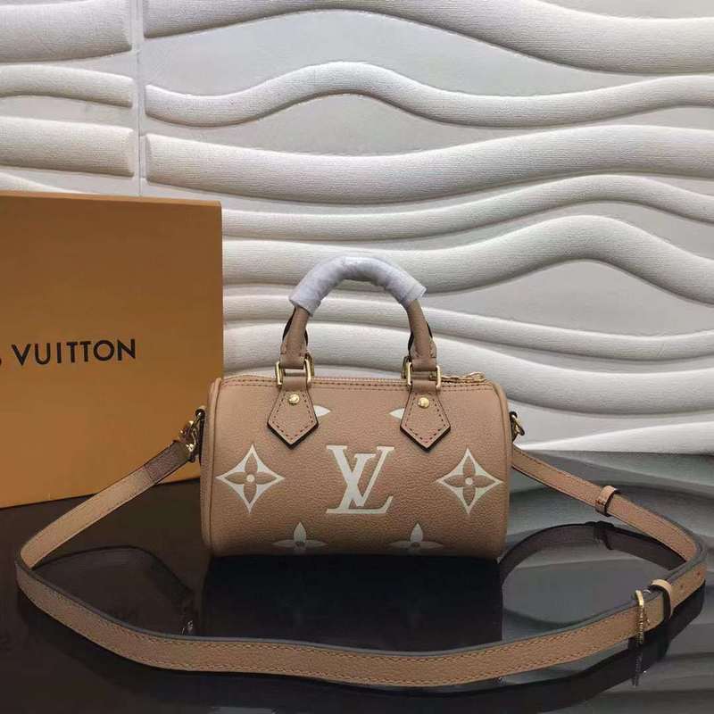 Side profile of modern sleek women's handbag – women's luxury handbag