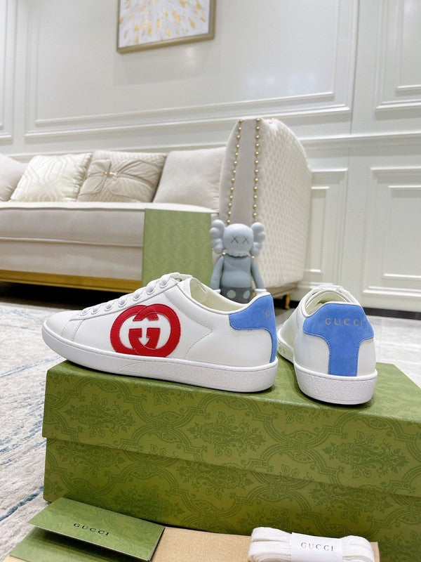 Gucci muted earth tones luxury sneakers view 7 everyday casual design