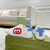 Gucci muted earth tones luxury sneakers view 7 everyday casual design