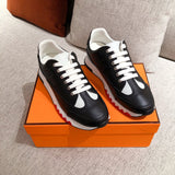 Hermes shoes Style 349 - top view showing design (additional angle)